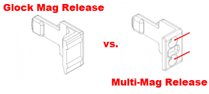 Glock Mag Release vs. Multi-Mag Release Schematics